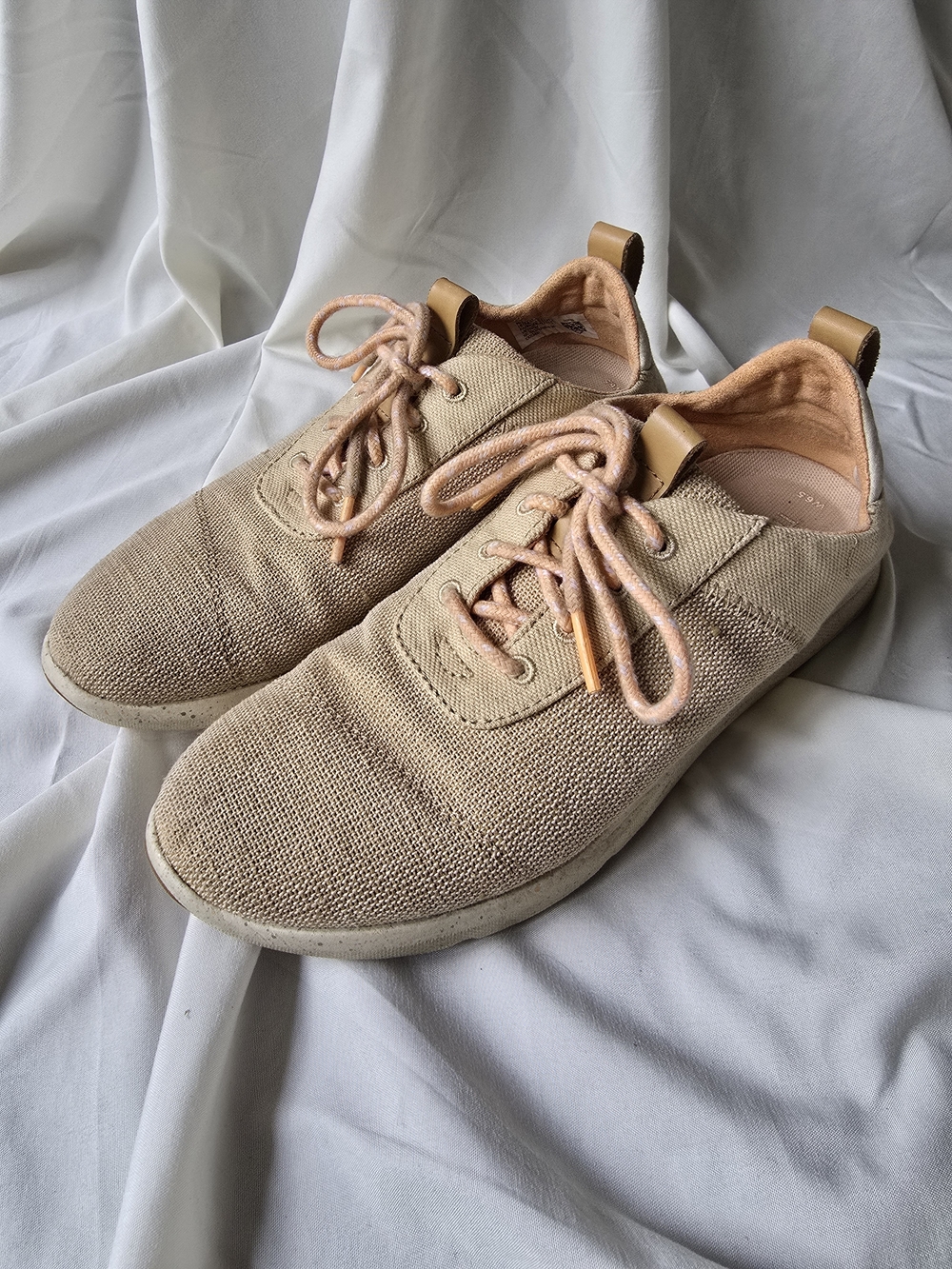 ​TOMS Trvl Lite Tan Beige Knit Low Top Sneakers - Women's Size 6.5